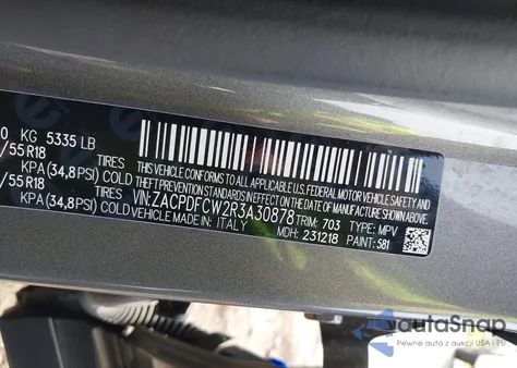 2024 Dodge Hornet R/T Eawd z USA, uszkodzony, nr VIN ZACPDFCW2R3A30878